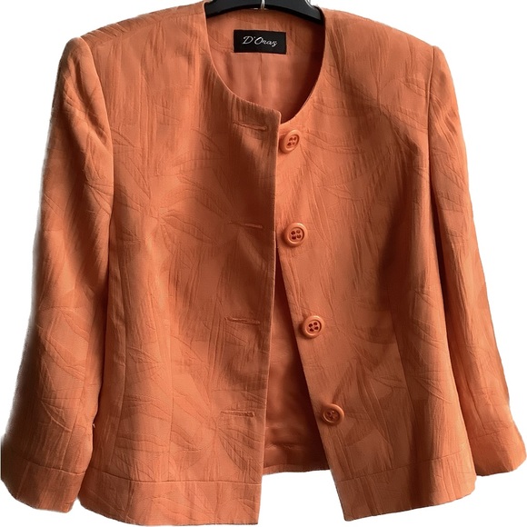 EUC vintage designer Cotton jacket suit blazer - Picture 2 of 11